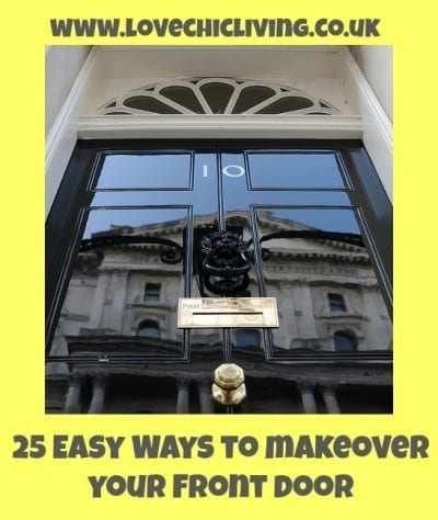 Discover 25 easy makeover tips to transform your front door.