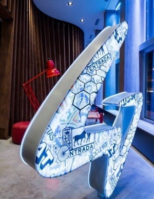 Generator's boutique inspired hostel