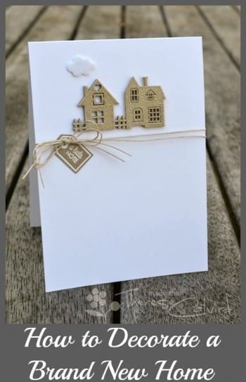 decorating a brand new home