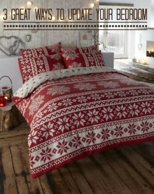 Transform your bedroom with these 3 ways to update it.