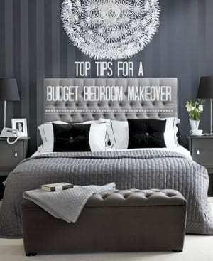 Discover top tips to decorate a bedroom on a budget of under £300.