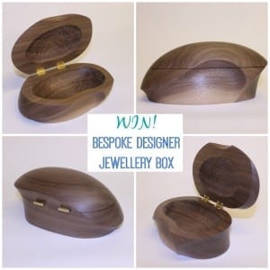 Beautiful bespoke jewellery box.