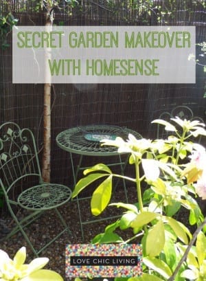 Transform your garden with a stunning makeover courtesy of HomeSense.