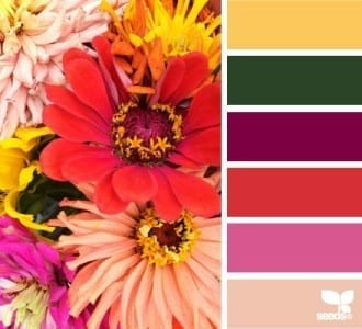 Embrace the vibrant autumn color palette of flowers in your home.