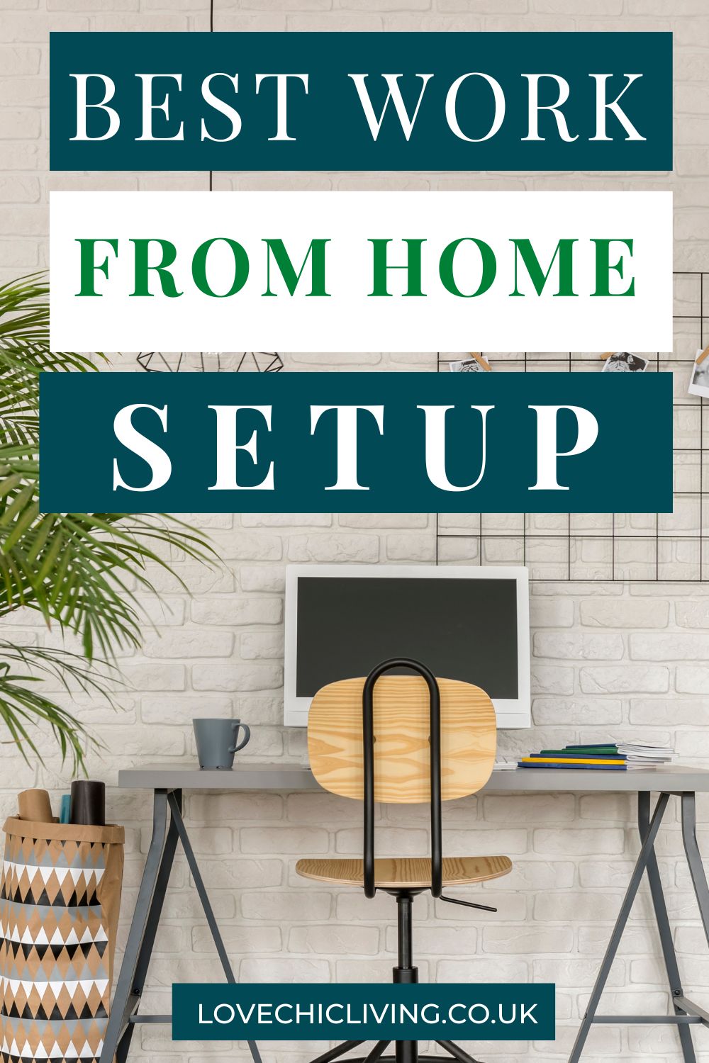 The Best Work From Home Desk Setup for High Productivity
