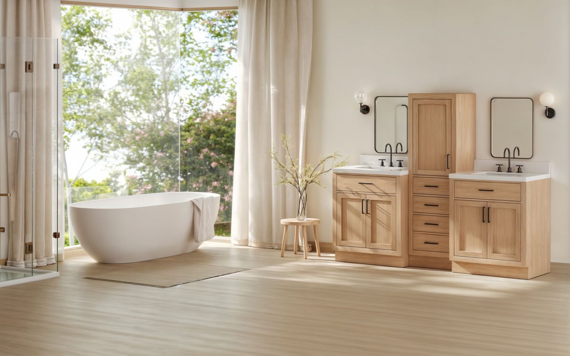 Transforming a Standard Family Bathroom Into a Relaxing Home Spa